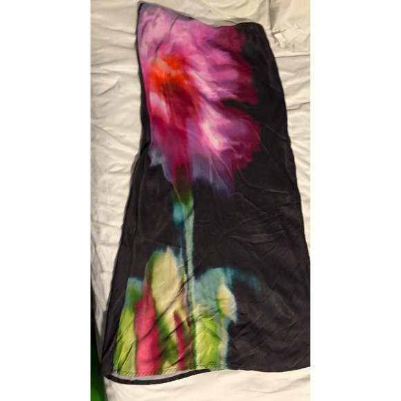 Anthropologie Tilda Maxi Skirt in Lavender Blurred Floral Size M - Picture 7 of 9